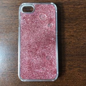 iPhone glitter case